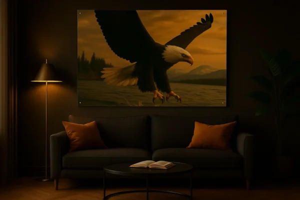 Bald Eagle  - Acrylic Print - Image 2
