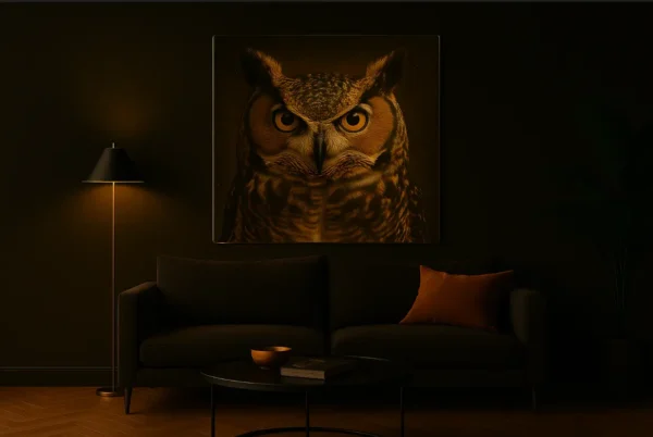 Owl – Signature Edition - Acrylic Print - Image 2